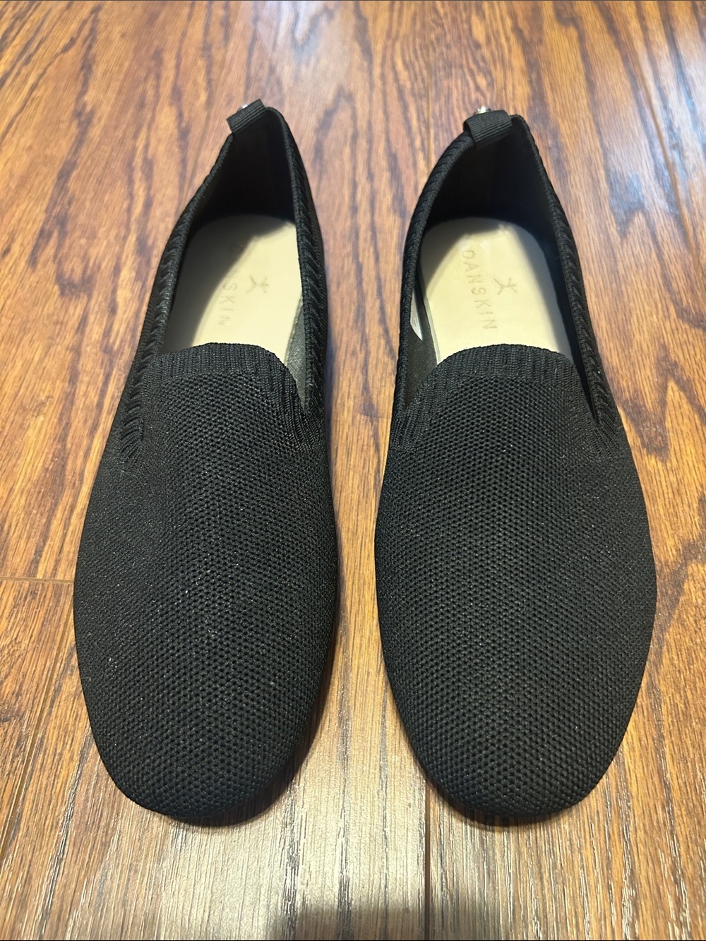 Danskin Classic Black Slip-On Flats 8.5 Comfortable - Picture 2 of 2